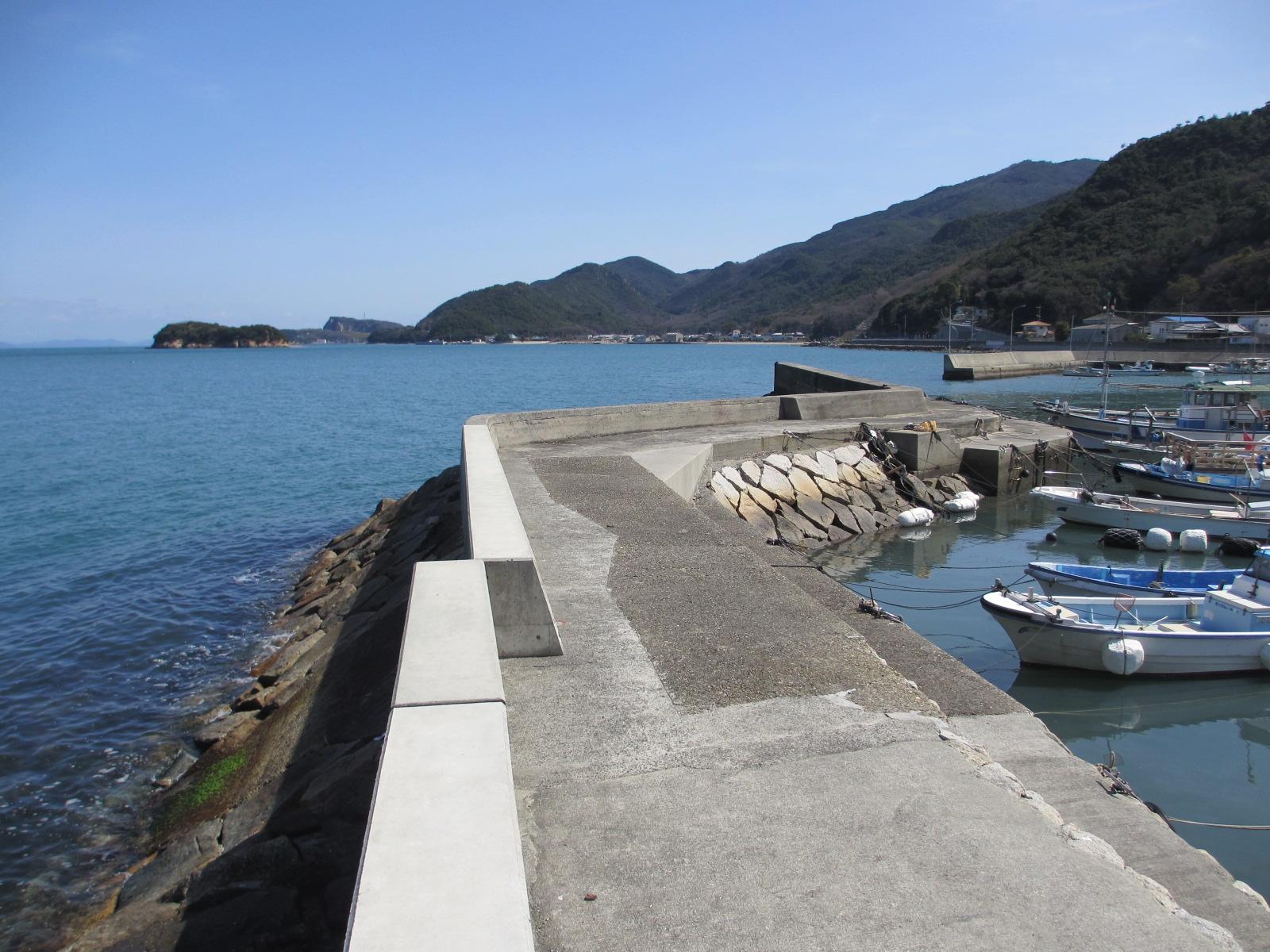 岡山県の釣りポイント,小豆島見目港